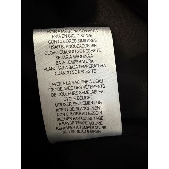 Maggie London Sheath Dress Blue Floral Knee Length Size 6 - Picture 8 of 8